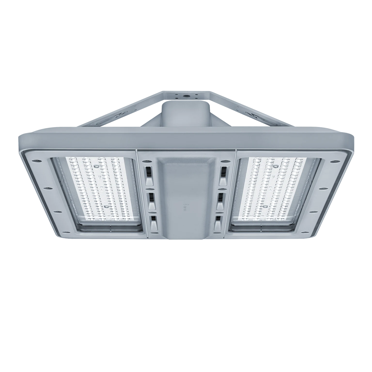CRAFT2 Plus high-bay LED luminaire by Zumtobel, powerful industrial lighting with robust design