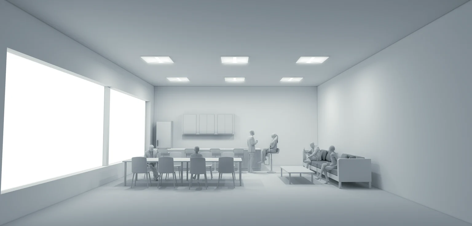 IQ Beam Office-Anwendungsbeispiel, Thorn Lighting