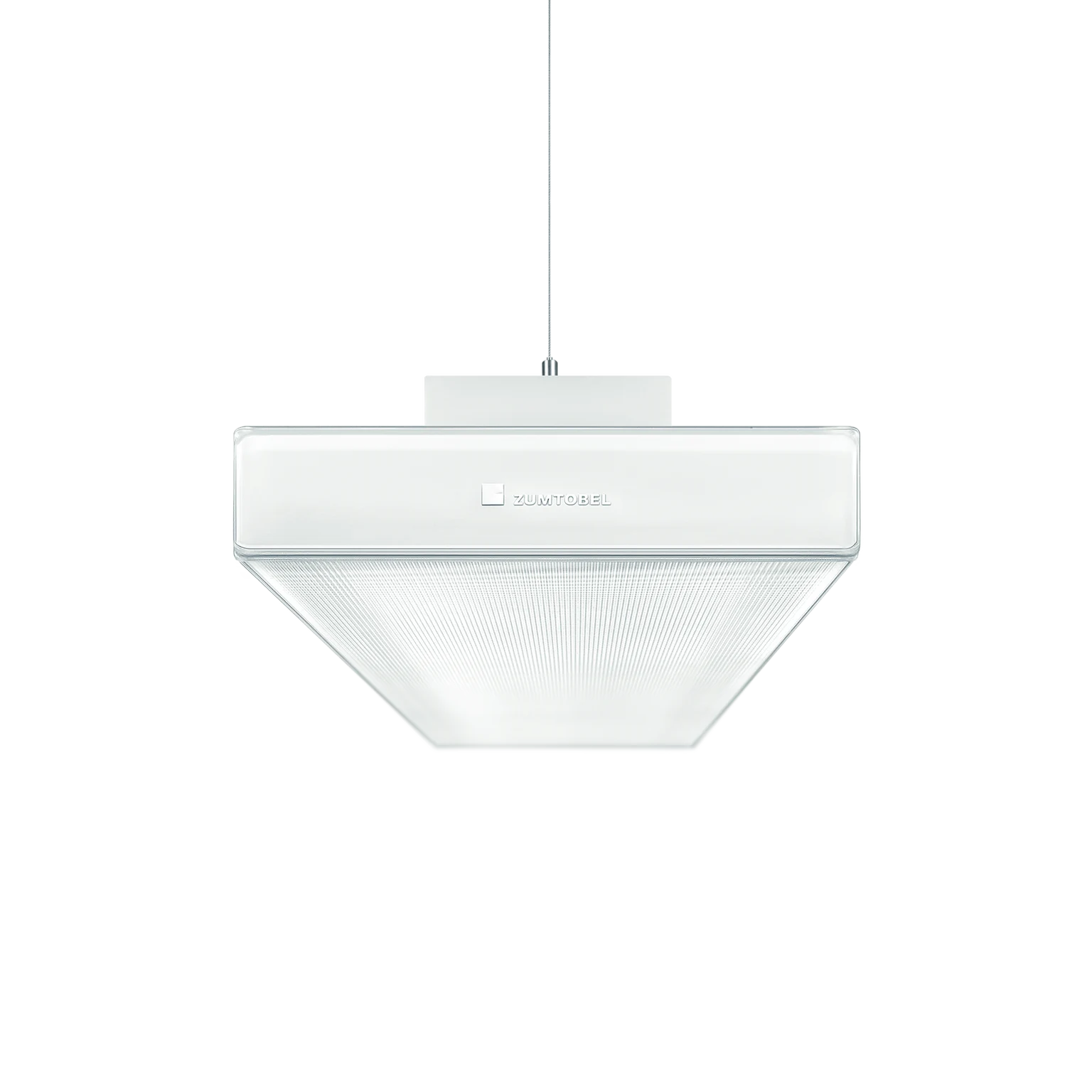 Le luminaire suspendu LED ECOOS propose un éclairage uniforme dans un design minimaliste.