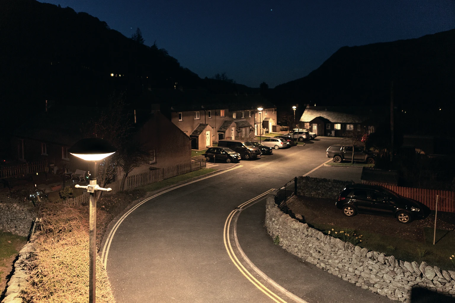 Plurio met NightTune in gebruik in Glenridding, Cumbria