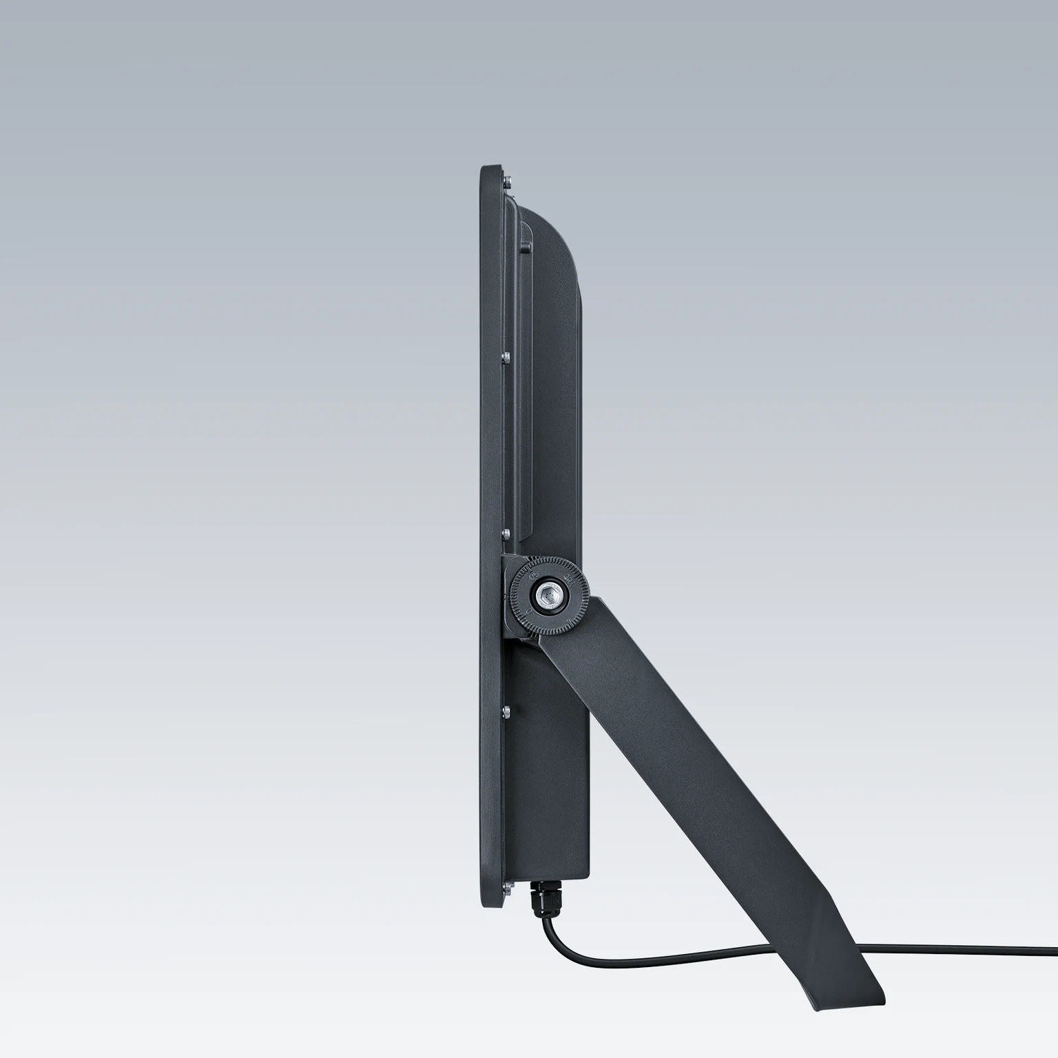 Seitenansicht von Leo Flex Flutlichtleuchte