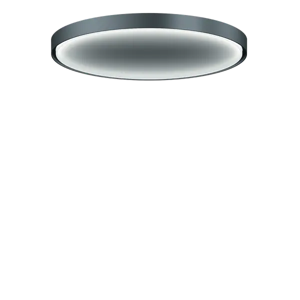 LANOS LED luminaire with halo effect, Zumtobel's surface-mounted variant for architectural lighting.