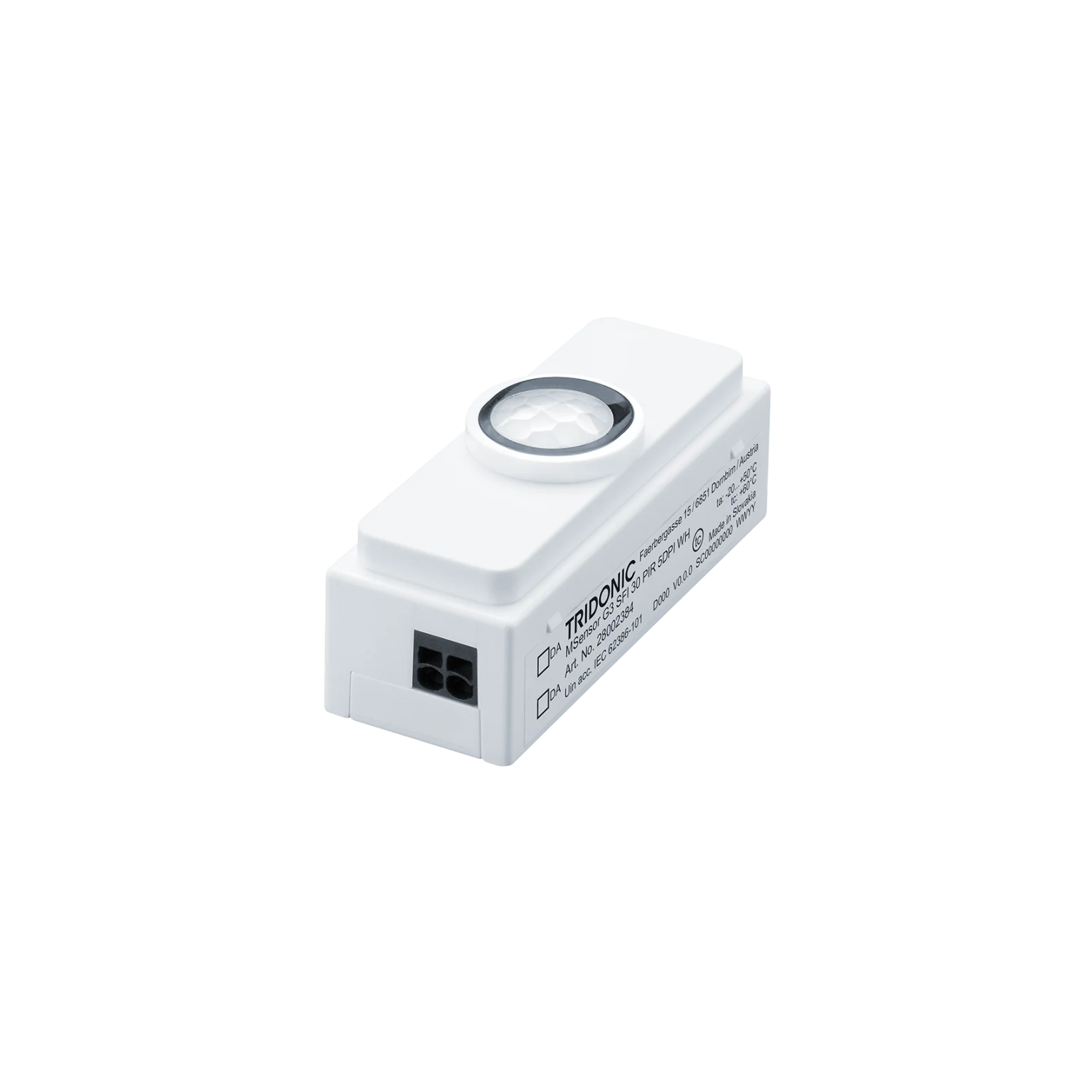 Zumtobel motion and daylight sensor for intelligent indoor DALI lighting control systems