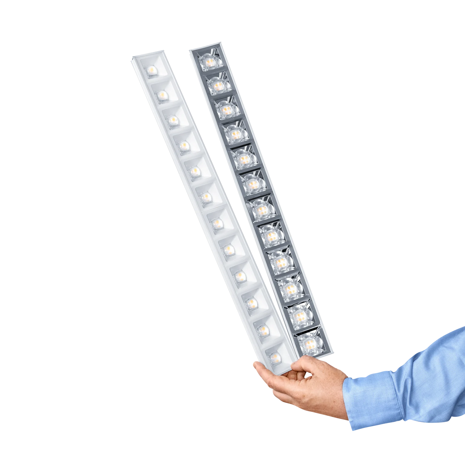 Omega Moduline replaceable linear LED modules by Thorn Lighting