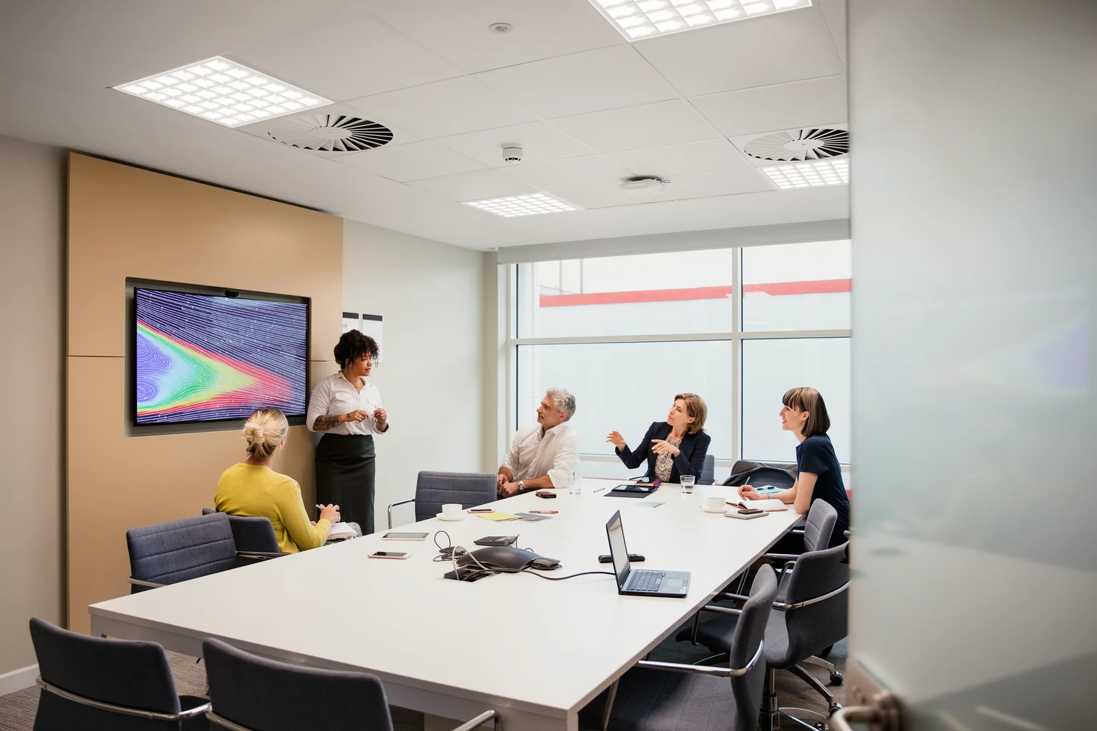 Beleuchtung für Büros, BETA CELL, THORN LIGHTING