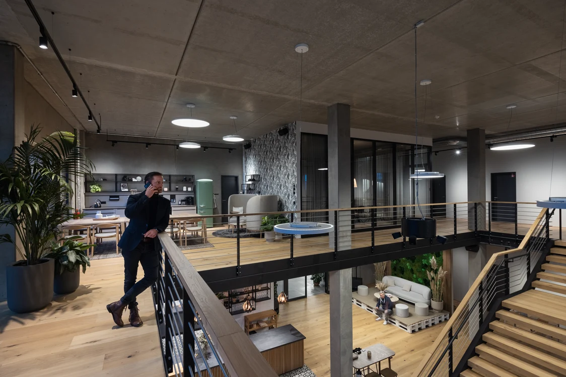 Multifunktionale Arbeitsumgebung bei Hartung in Münster, Deutschland