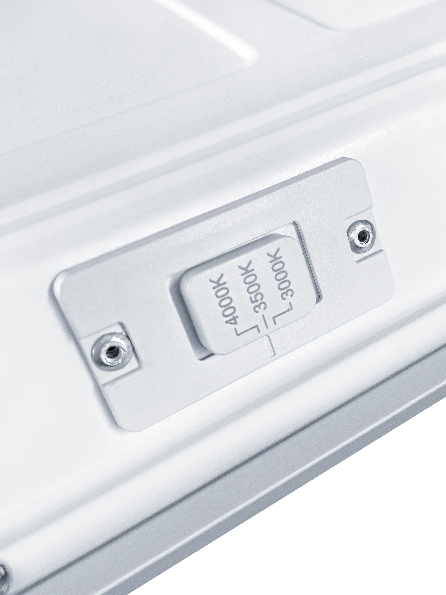 Un'immagine che mostra l'interruttore CCT su Anna che consente di modificare l'intensità della luce in loco