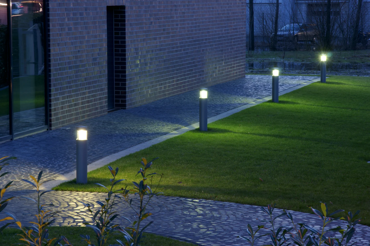 Cesar Stroll Bollard by Thorn Lighting