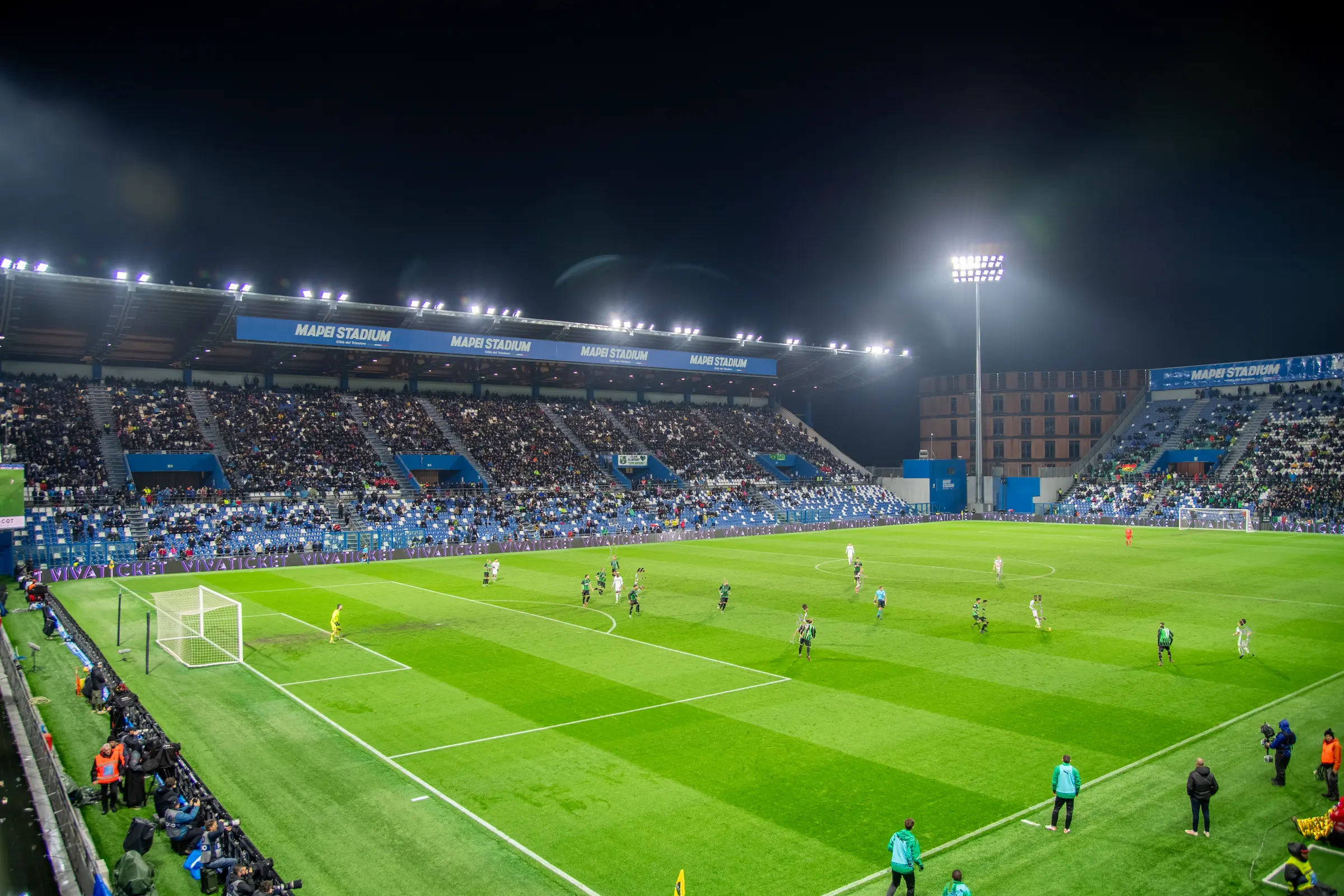 Mapei Stadium, Italia: una soluzione di illuminazione completa all’altezza della sfida