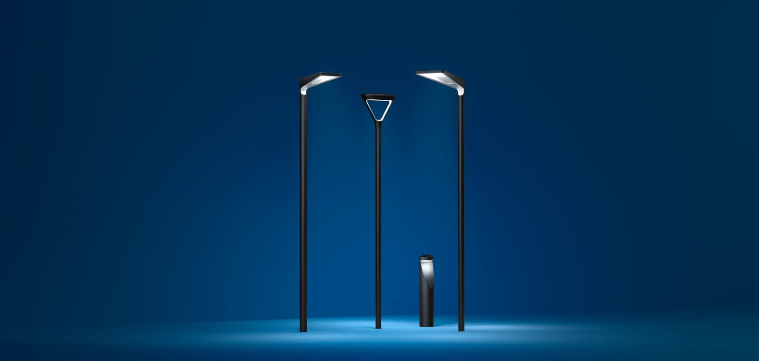 Le lampadaire Urba a été conçu par Wilmotte & Industries, un studio d’architecture, d’urbanisme et de design de renommée mondiale