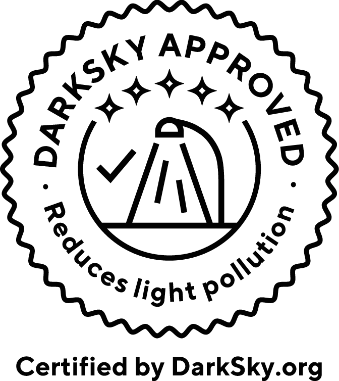 PARTNERSCHAFTS- UND ZULASSUNGSLOGO VON DARK SKY