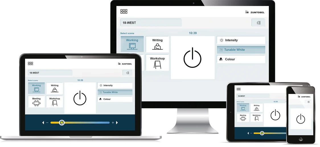 Interfaces Litecome et tableau de bord multimédia