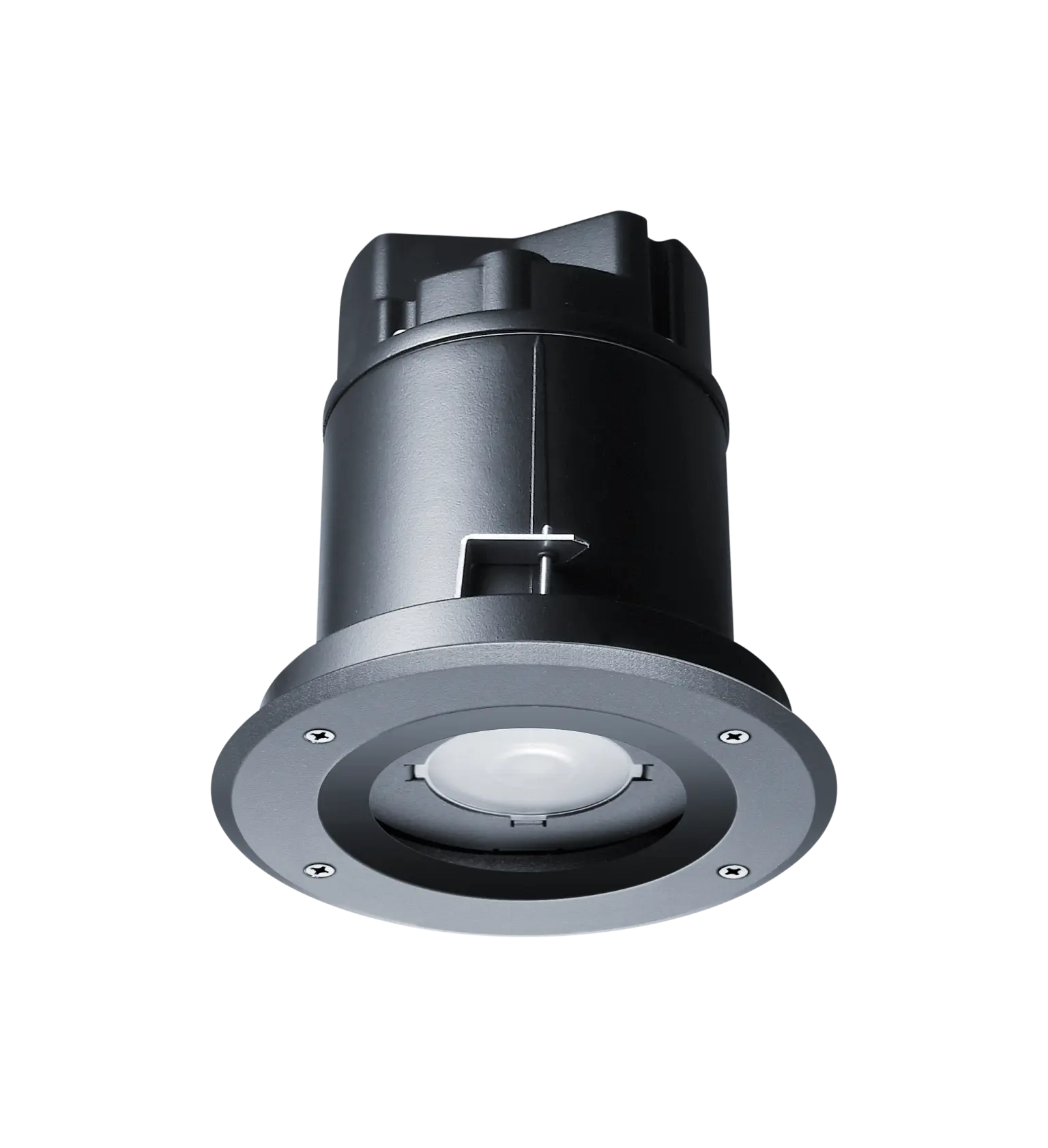 Cesar Opera plafondgemonteerde inbouwarmatuur in antracietkleur met 5D-stralingshoek