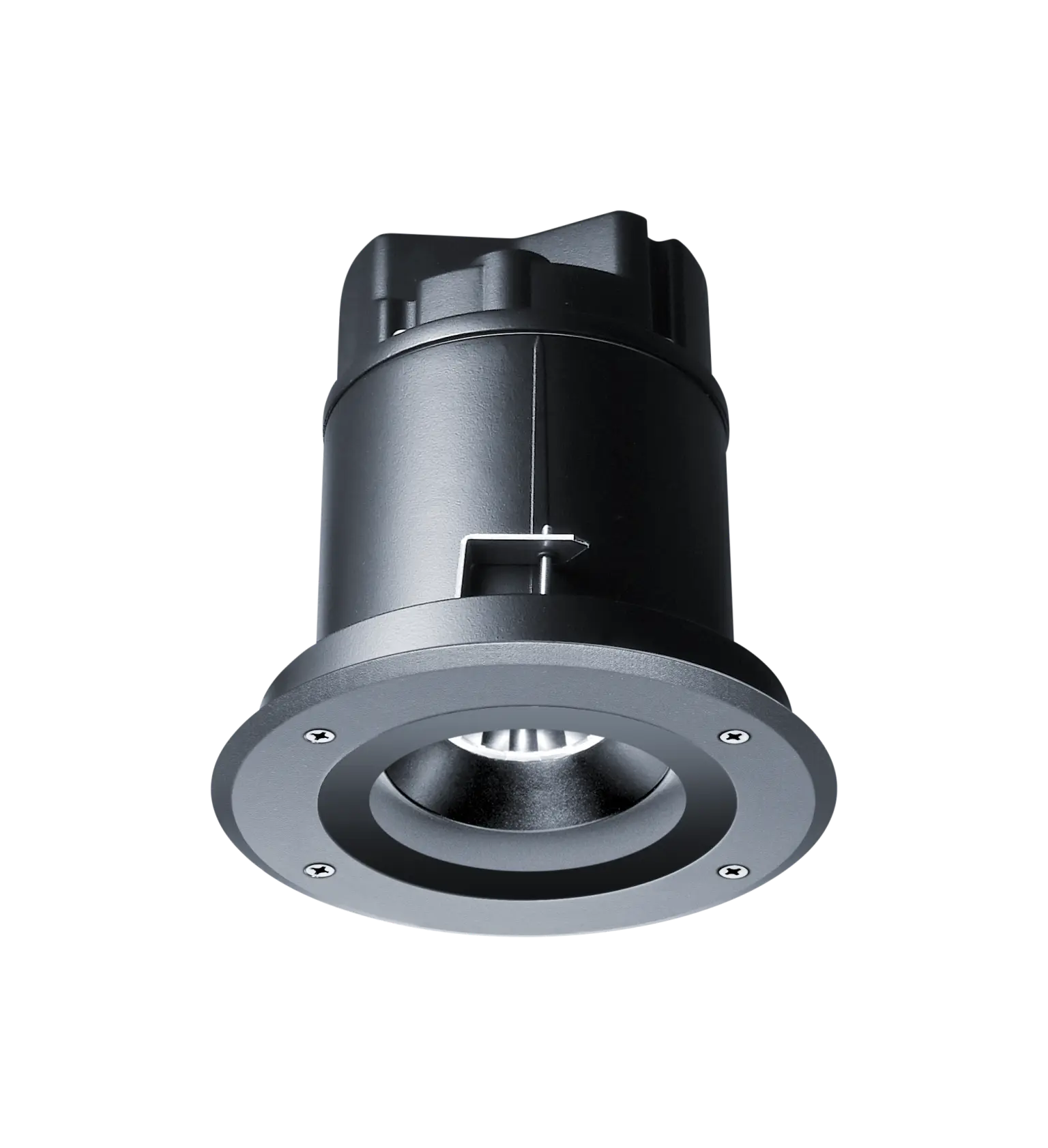 Cesar Opera plafondgemonteerde inbouwarmatuur met antraciet afwerking