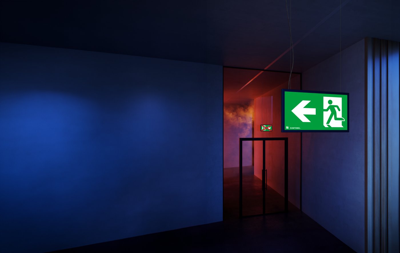 SMARTSIGN – Dynamic Escape Route Guidance | Zumtobel