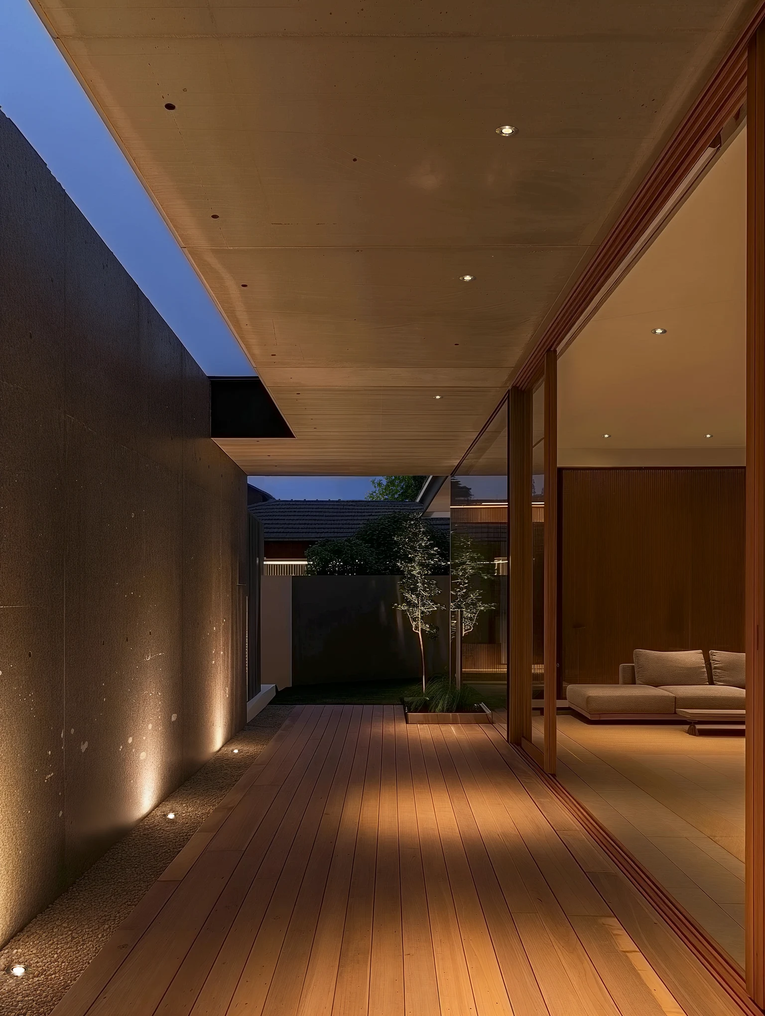 Axyl Echo Wandleuchte in Anthrazit