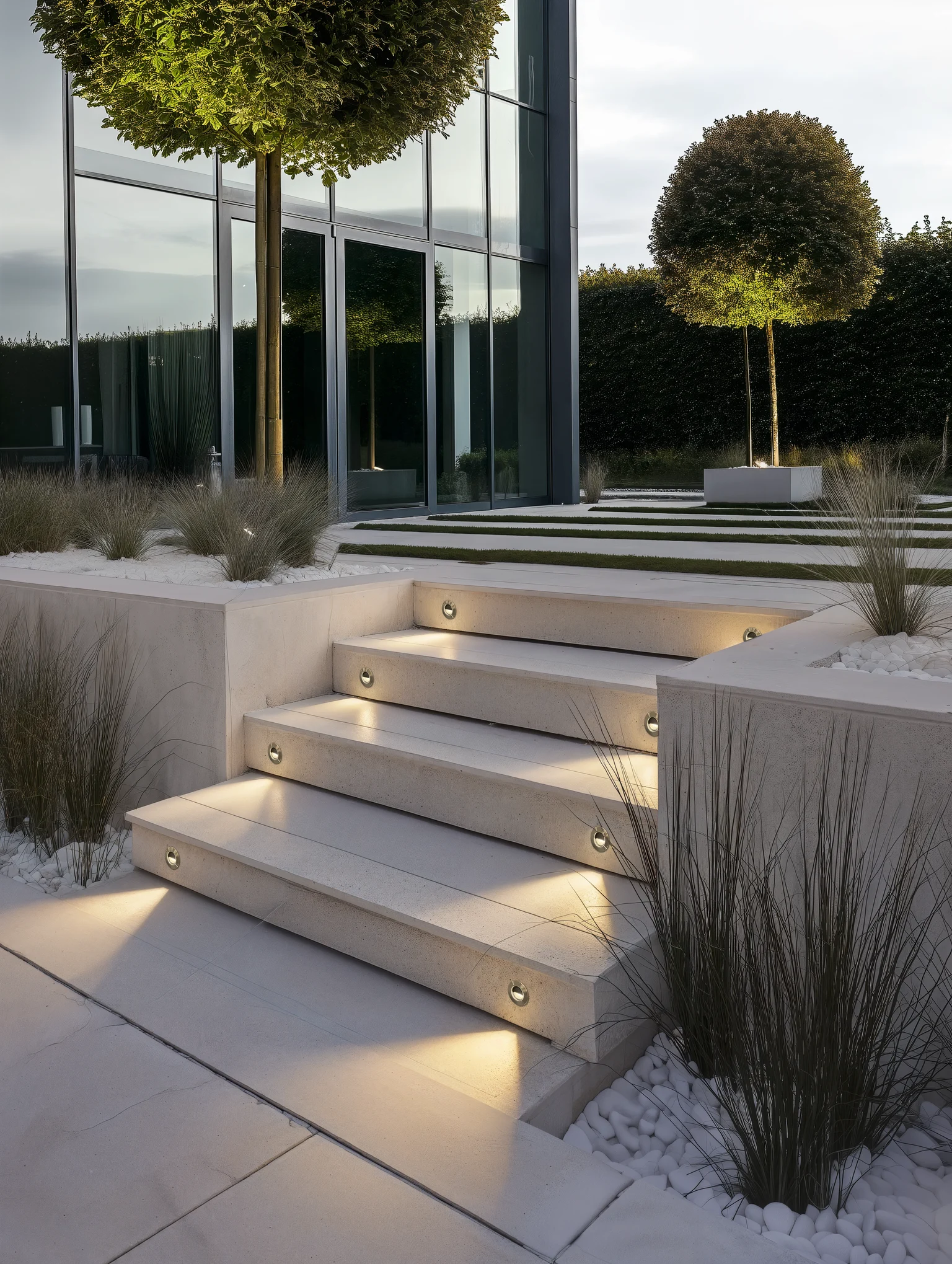 Axyl Echo Wandleuchte in Anthrazit