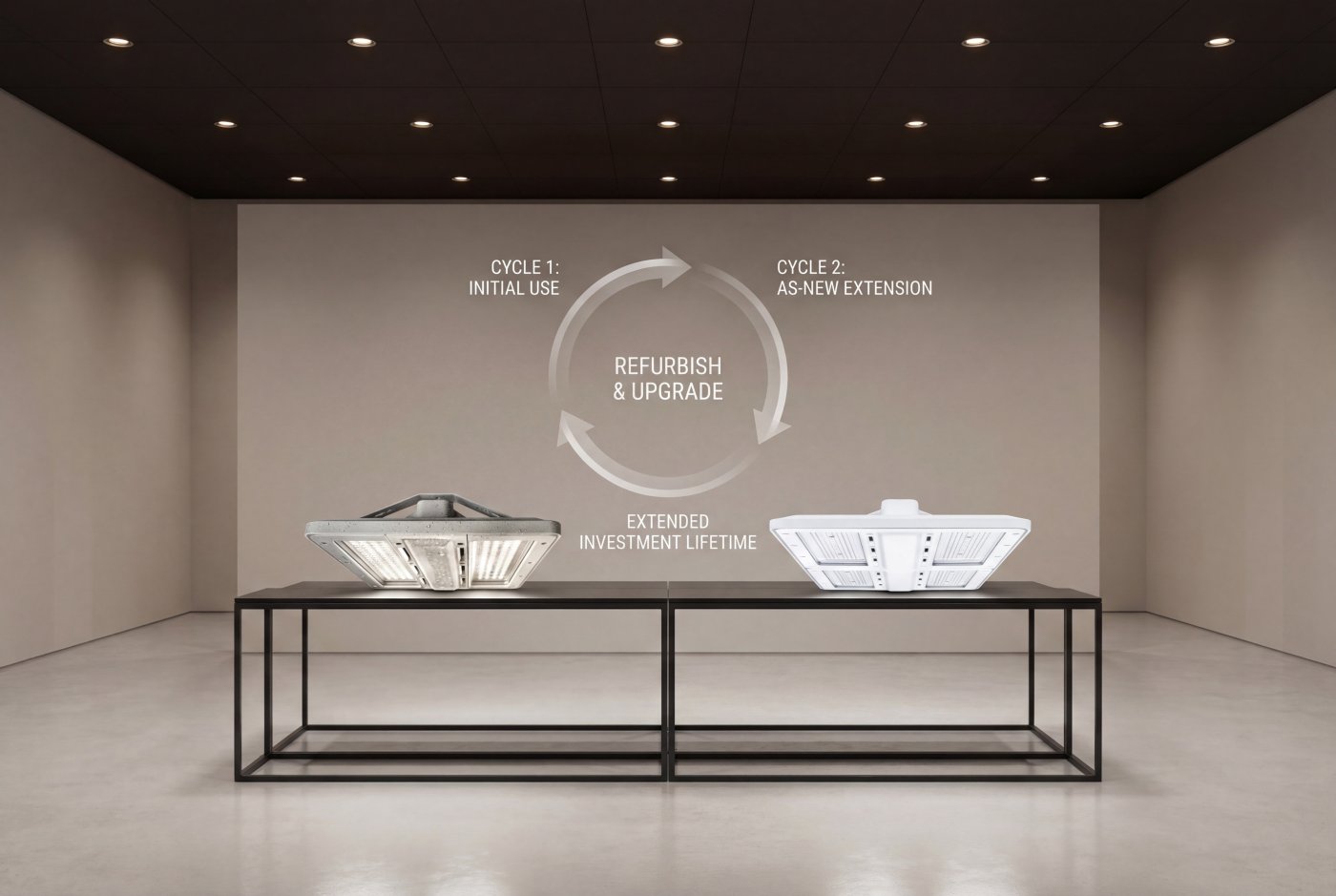 Remanufacturing for Luminaires | Extended Lifetime | Zumtobel
