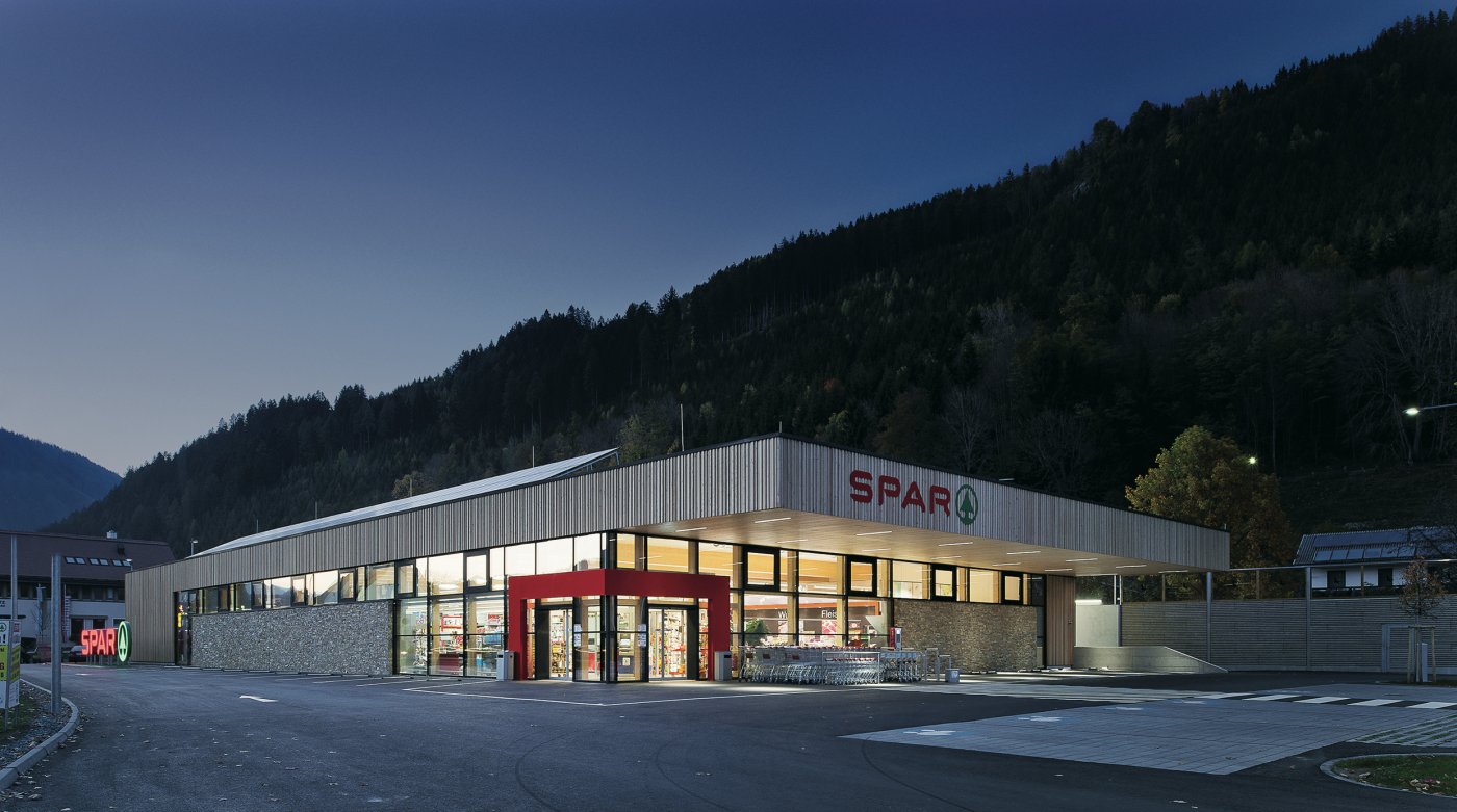 Duurzame LED-verlichting voor SPAR Murau