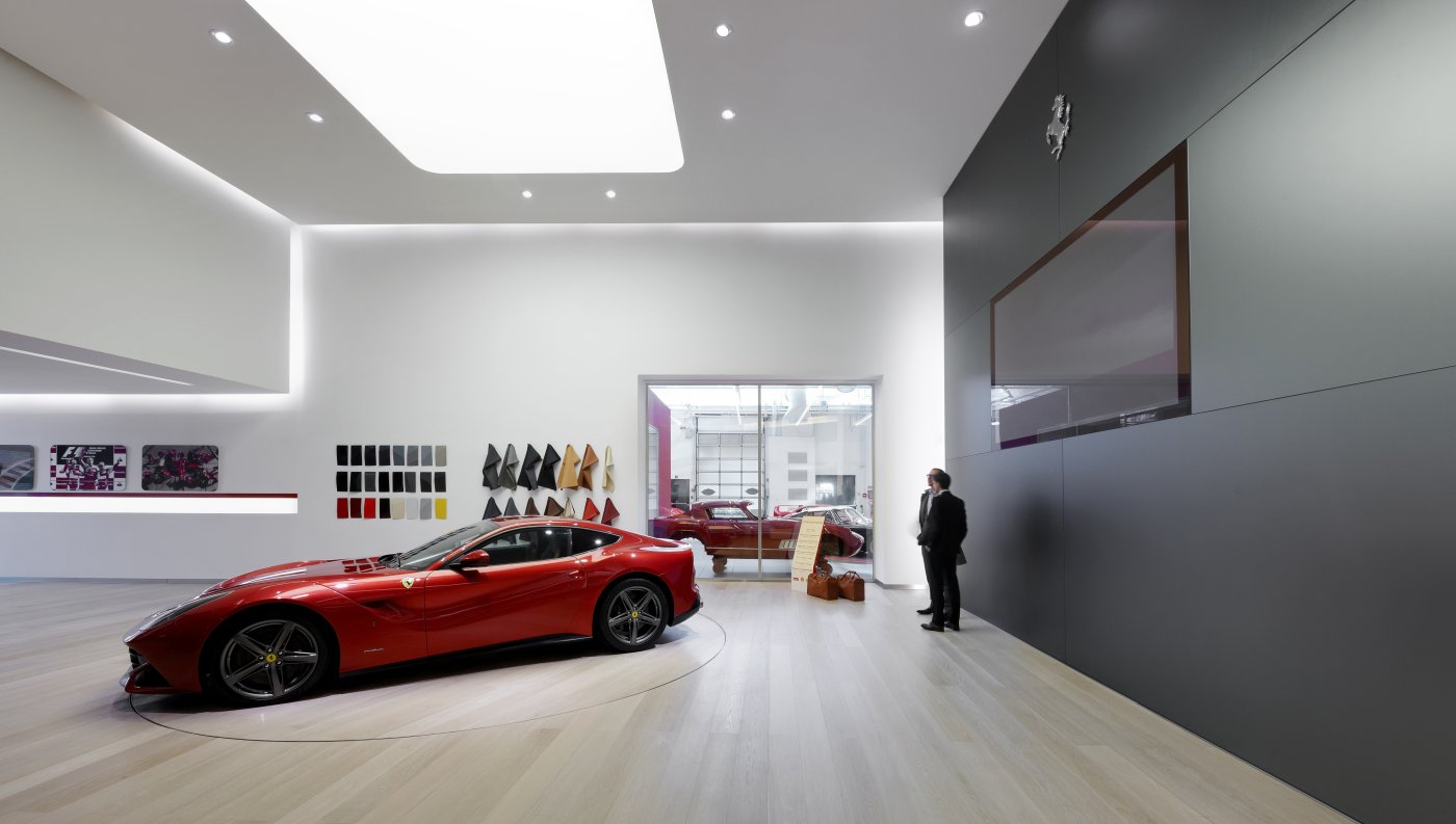 Energy-efficient LED lighting for Ferrari Classiche