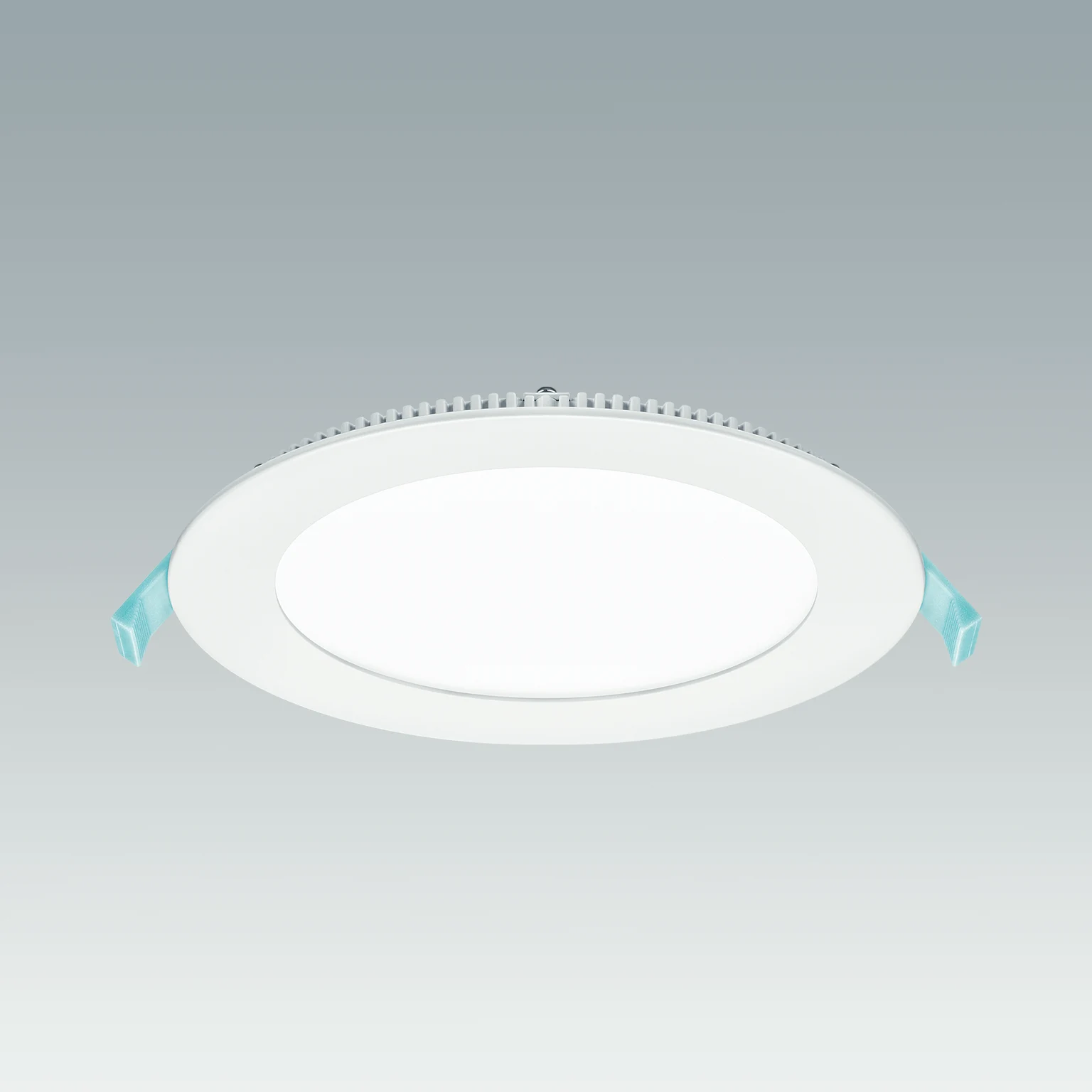 Vue de face du downlight encastré Zoe VarioFlex