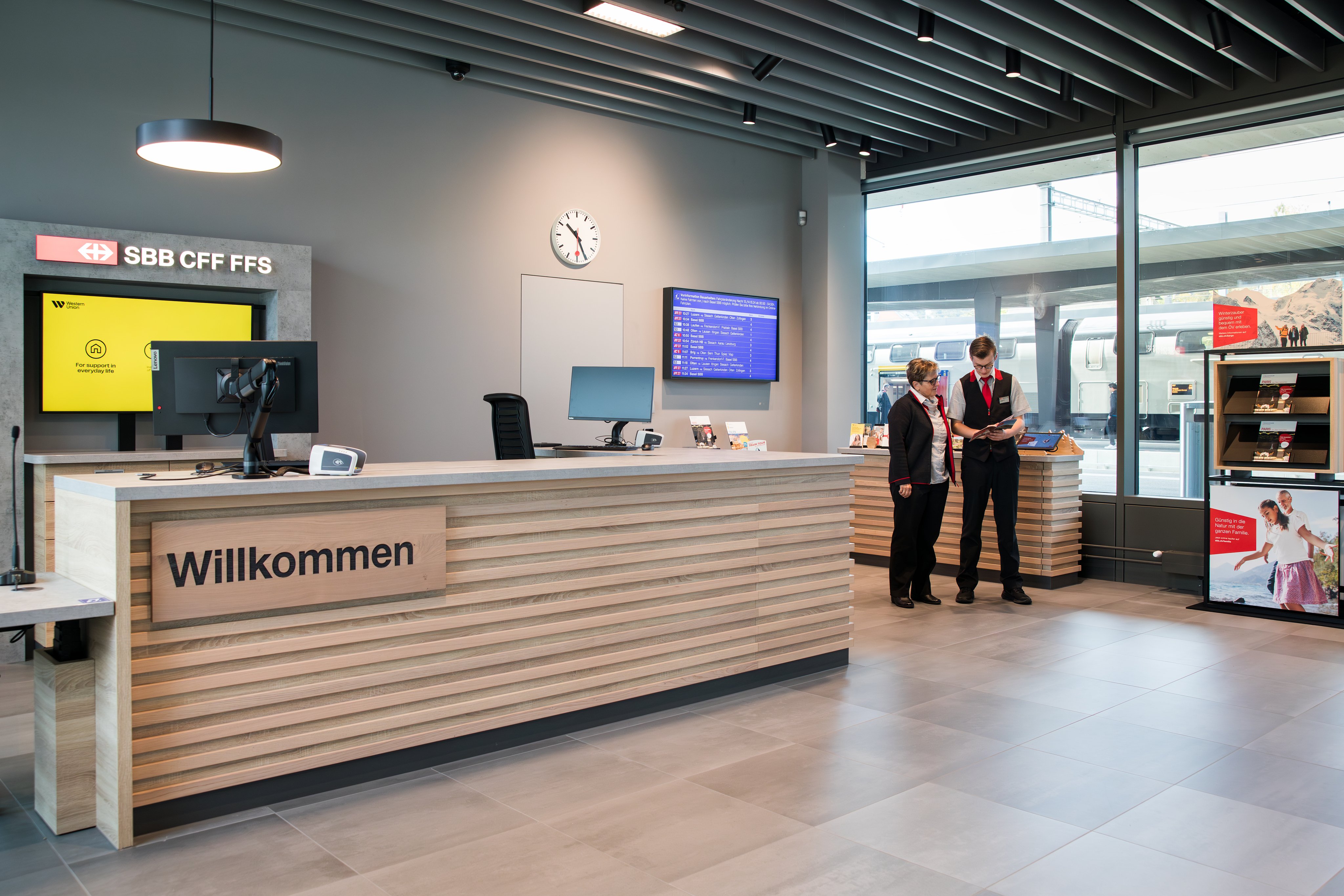 SBB eröffnet Reisezentrum im neuen Bahnhofsgebäude in Liestal