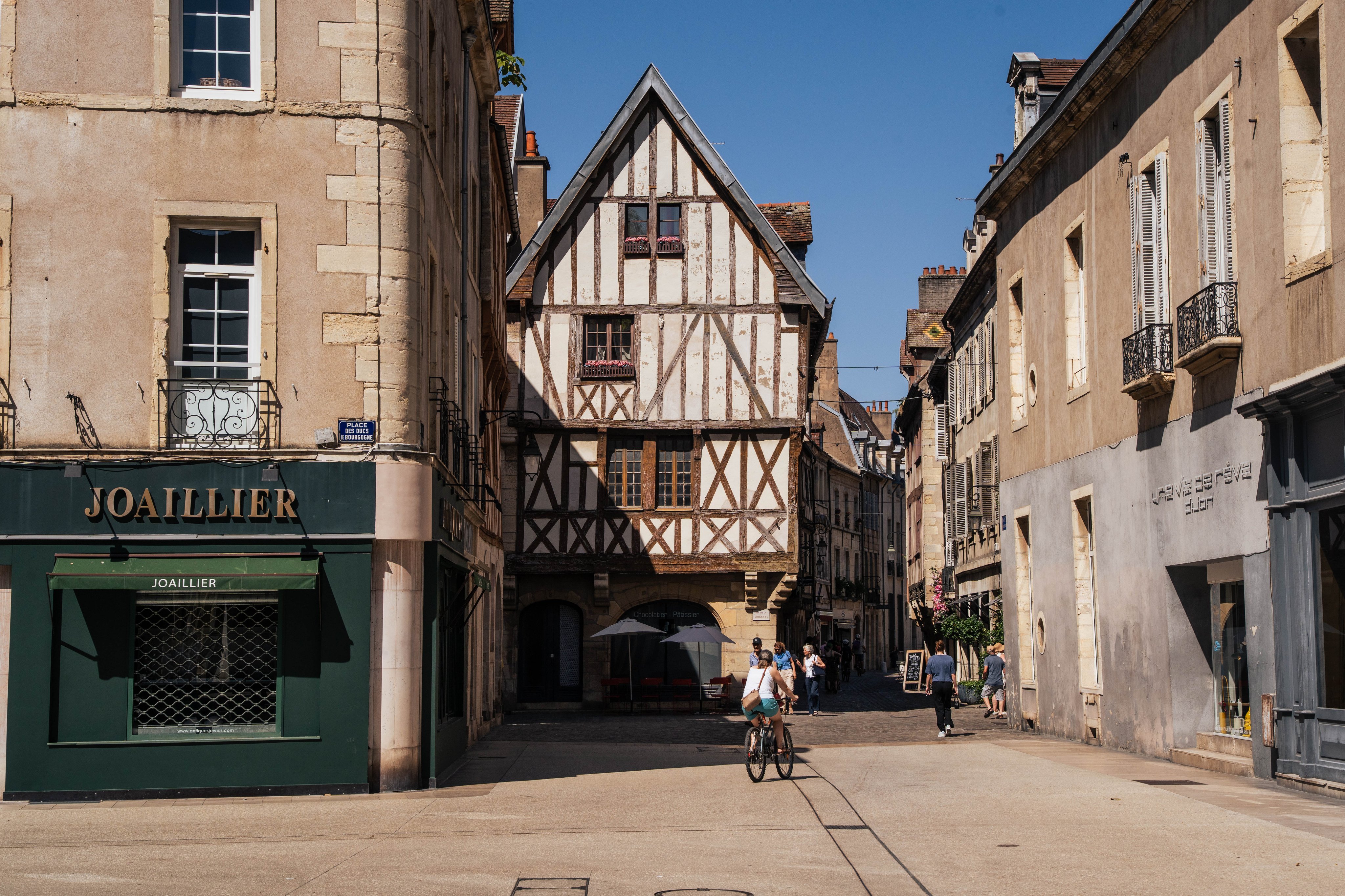 Altstadthäuser in Dijon