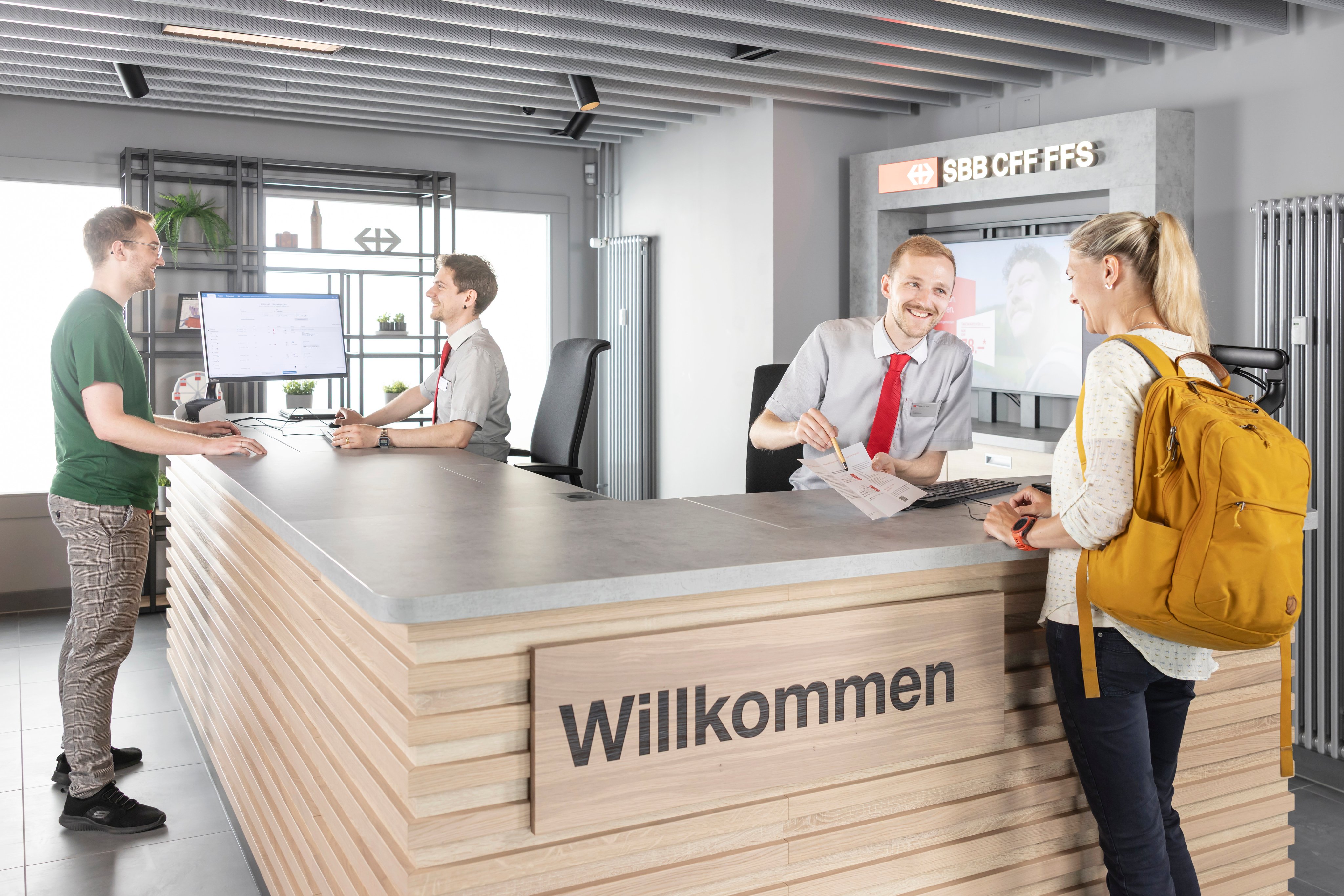 SBB eröffnet erneuertes Reisezentrum in Wohlen