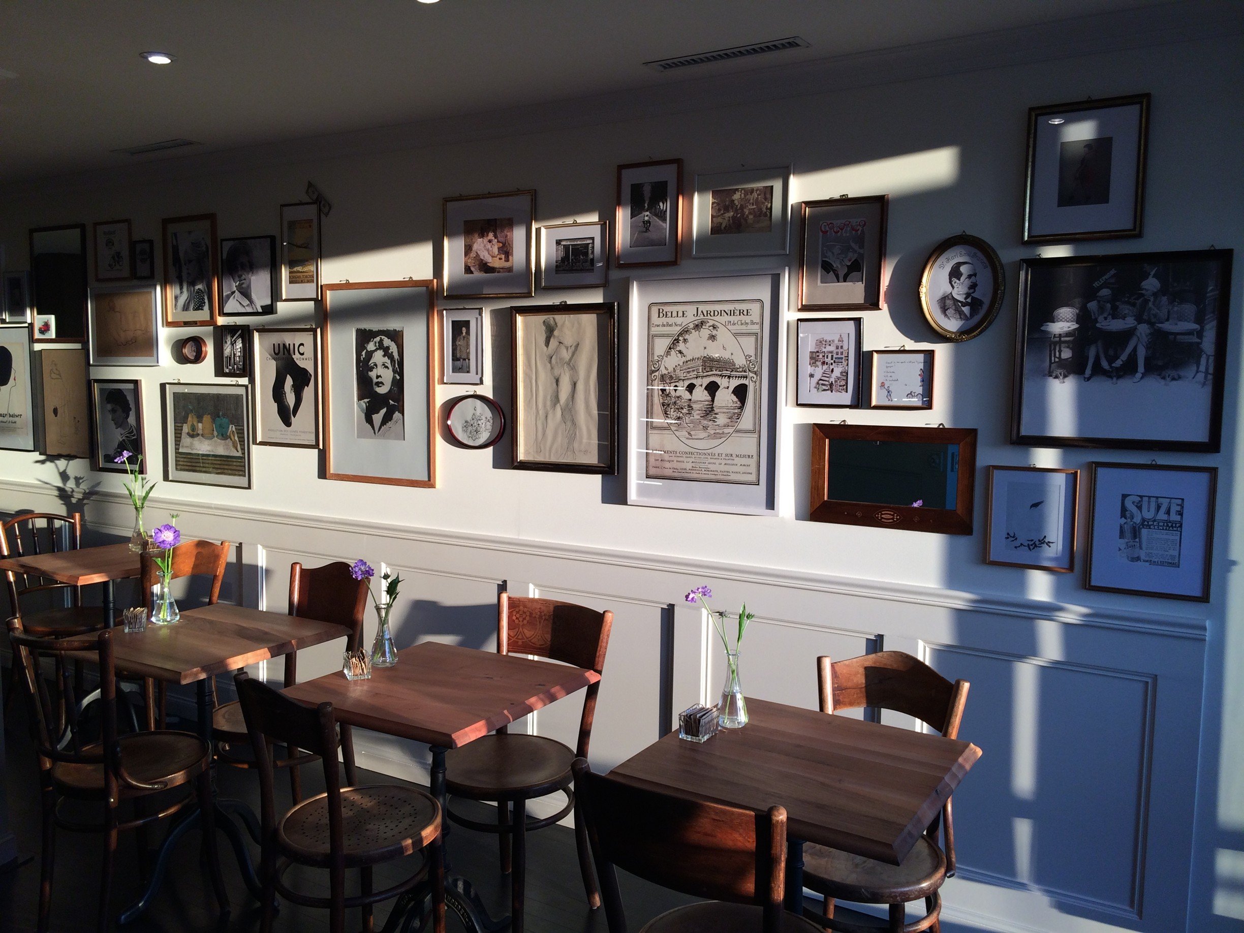 Intérieur du bistro Franzos, à proximité de la gare centrale de Zurich.