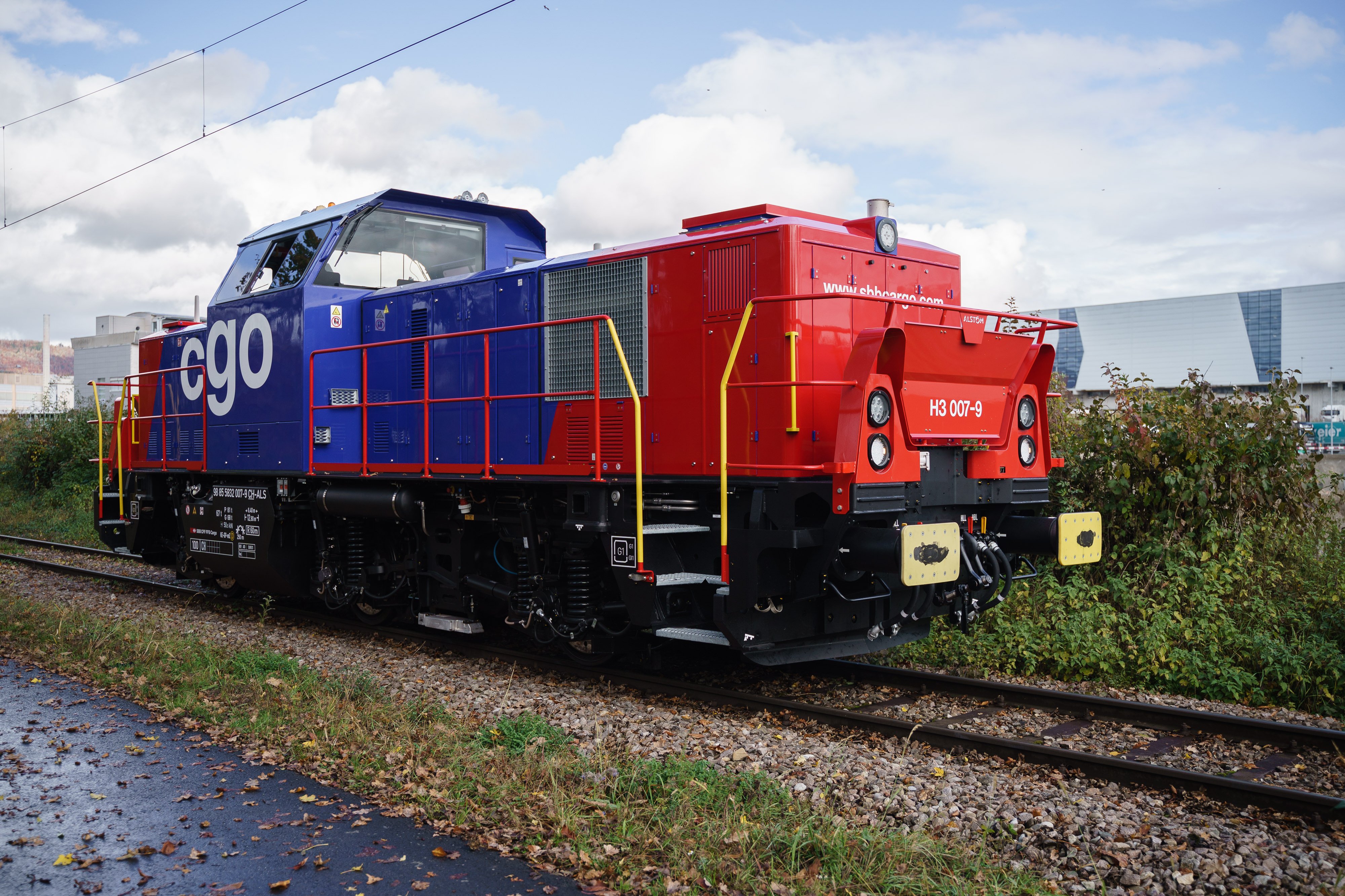 Symbolbild einer Rangierlokomotive H3
