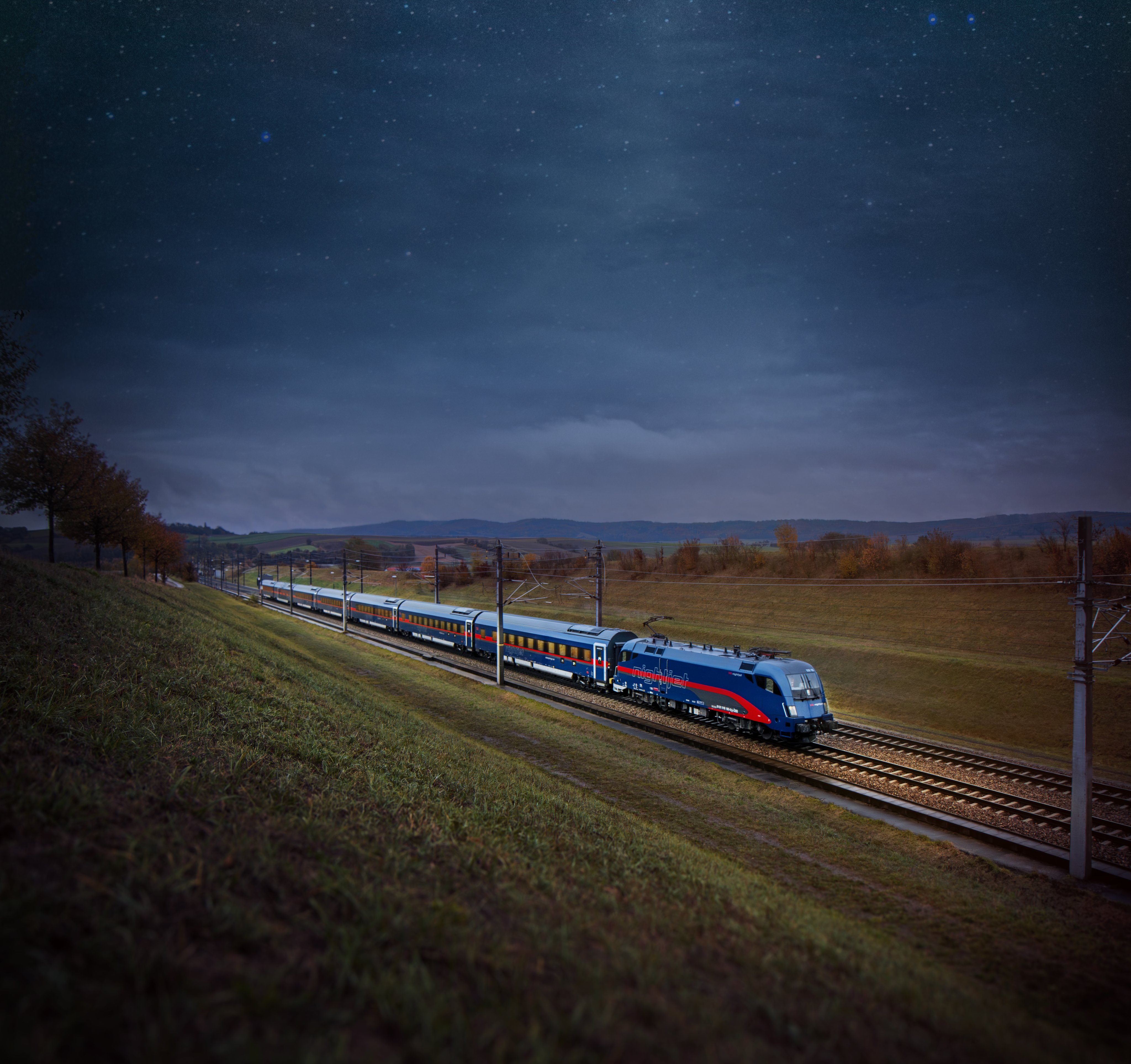 Nightjet der neuen Generation neu zwischen Zürich und Wien im Einsatz