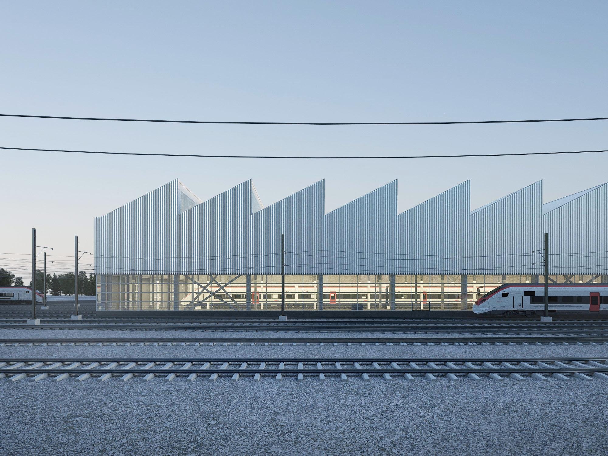 Das neue SBB Industriewerk in Arbedo-Castione