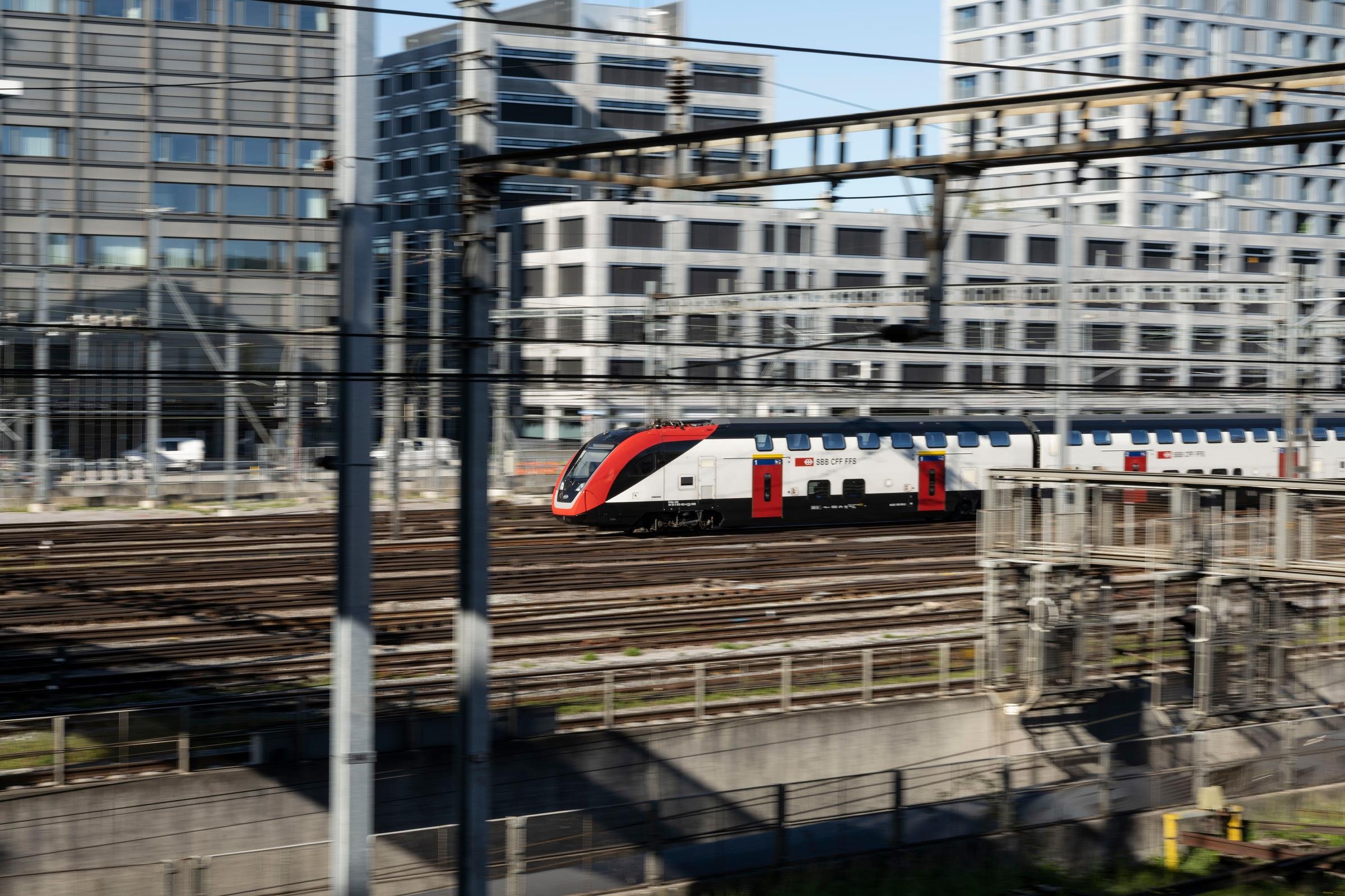 En train à travers l’Europe