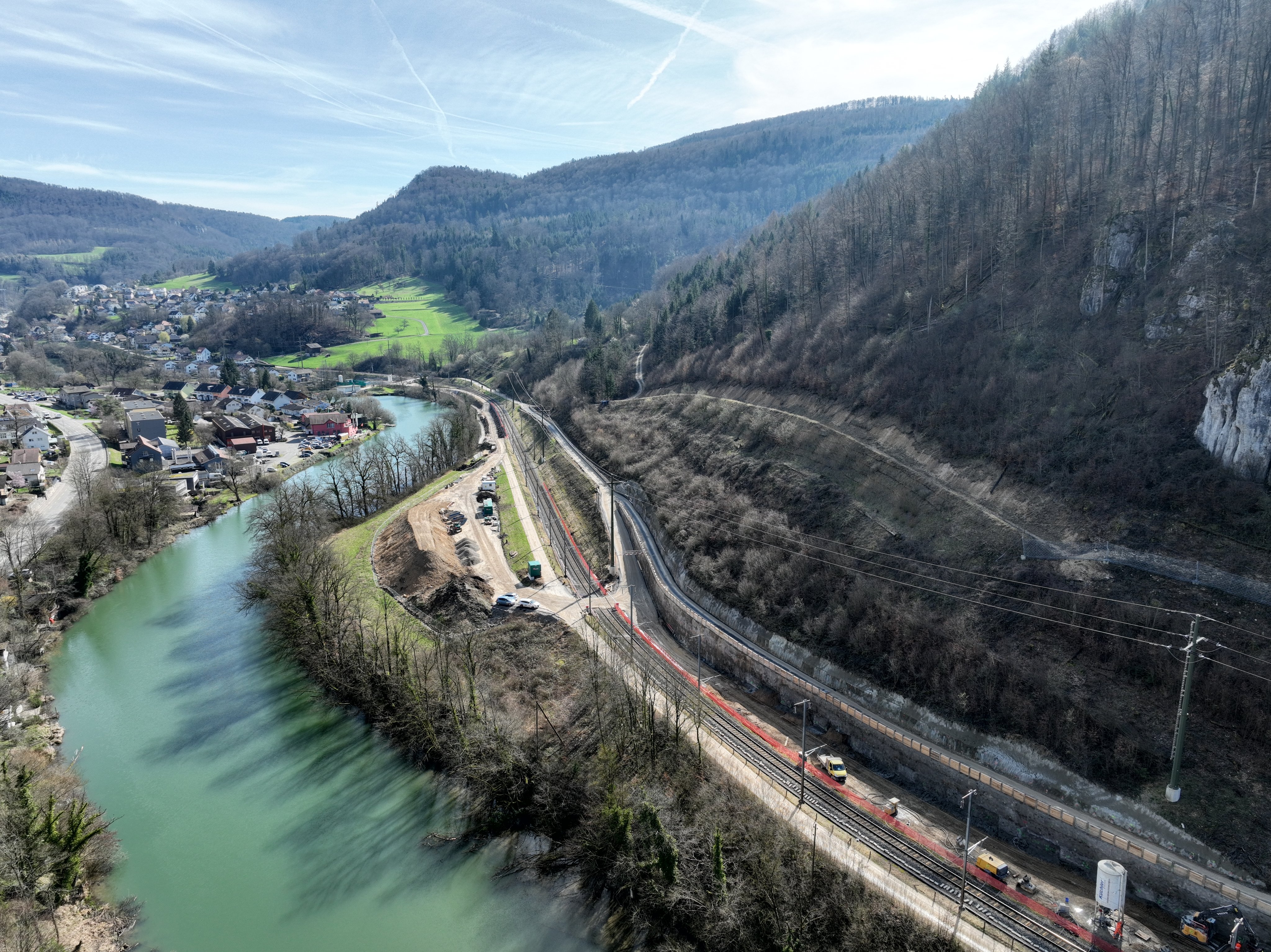 Fünfmonatige Streckensperre im Laufental im Jahr 2025 – Verkehrsmassnahmen