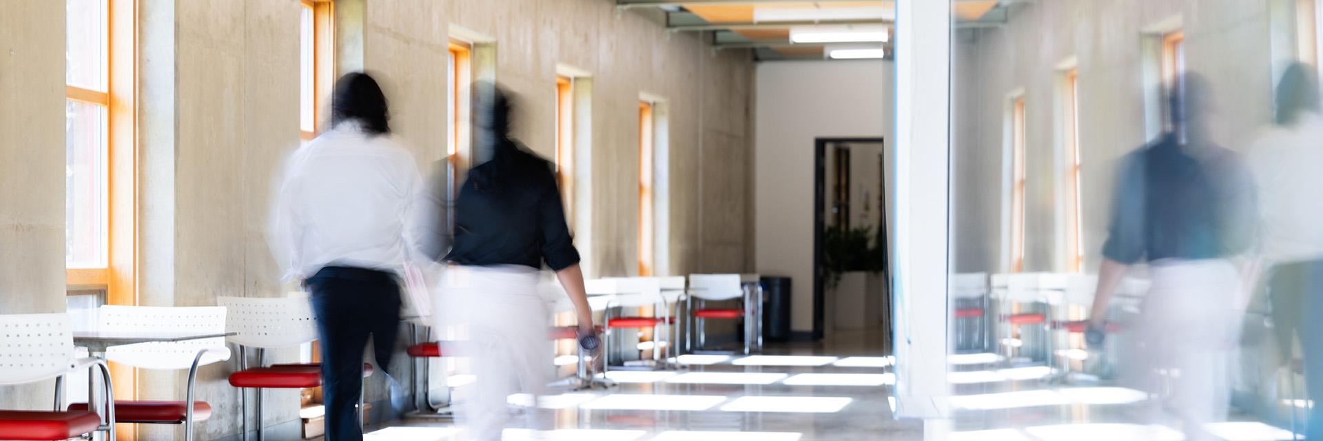 people-walking-windows-hallway
