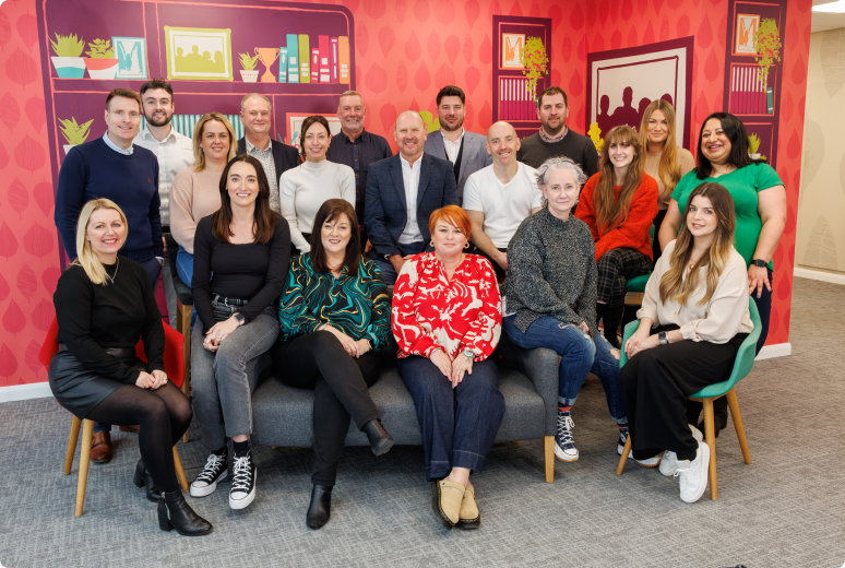 Group photo of the Principality BDM  support team.