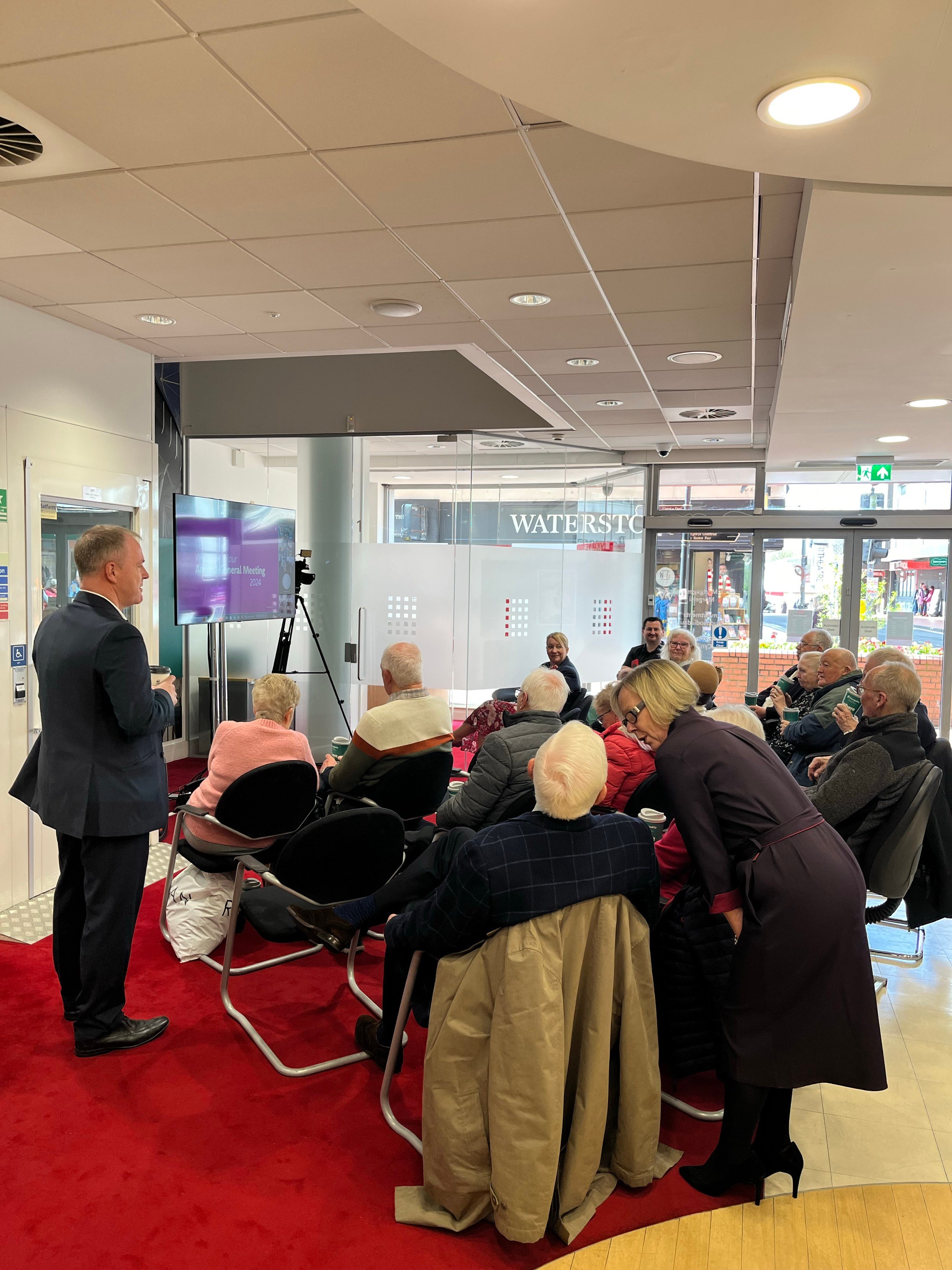  Photo featuring our Wrexham branch members AGM 2024