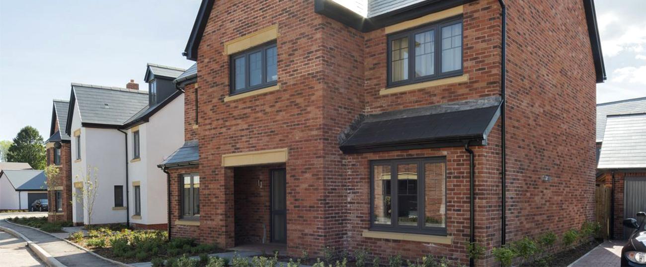 Some of the new homes built in Llanishen by Waterstone Homes