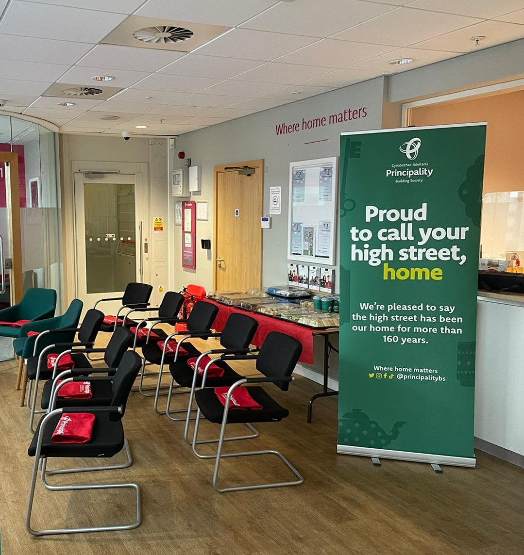 A Principality branch set up for our AGM