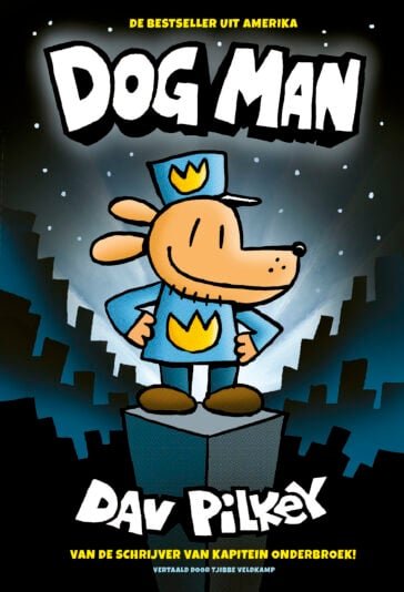 Boek op de planken- Dogman 8+