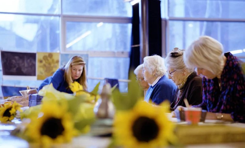 Seniorenactiviteit: Van Gogh museum workshop op locatie