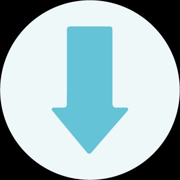 blue-arrow-down-icon