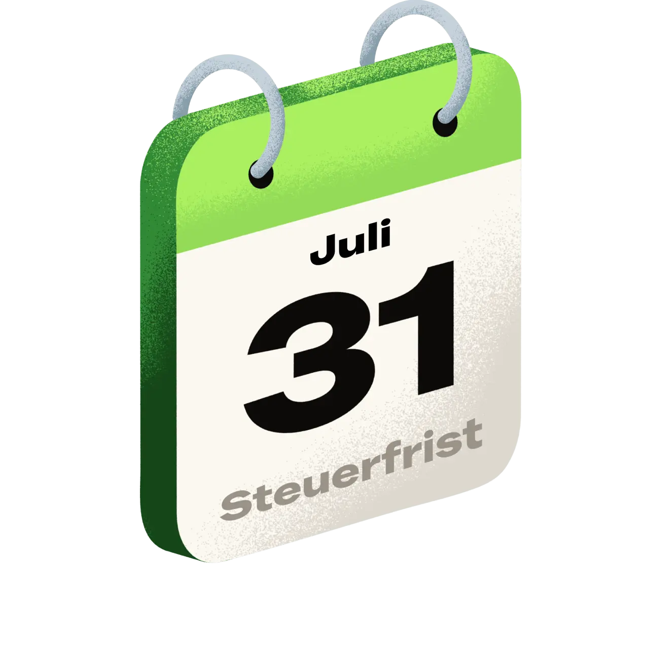 Steuerfirst ist 31. Juli