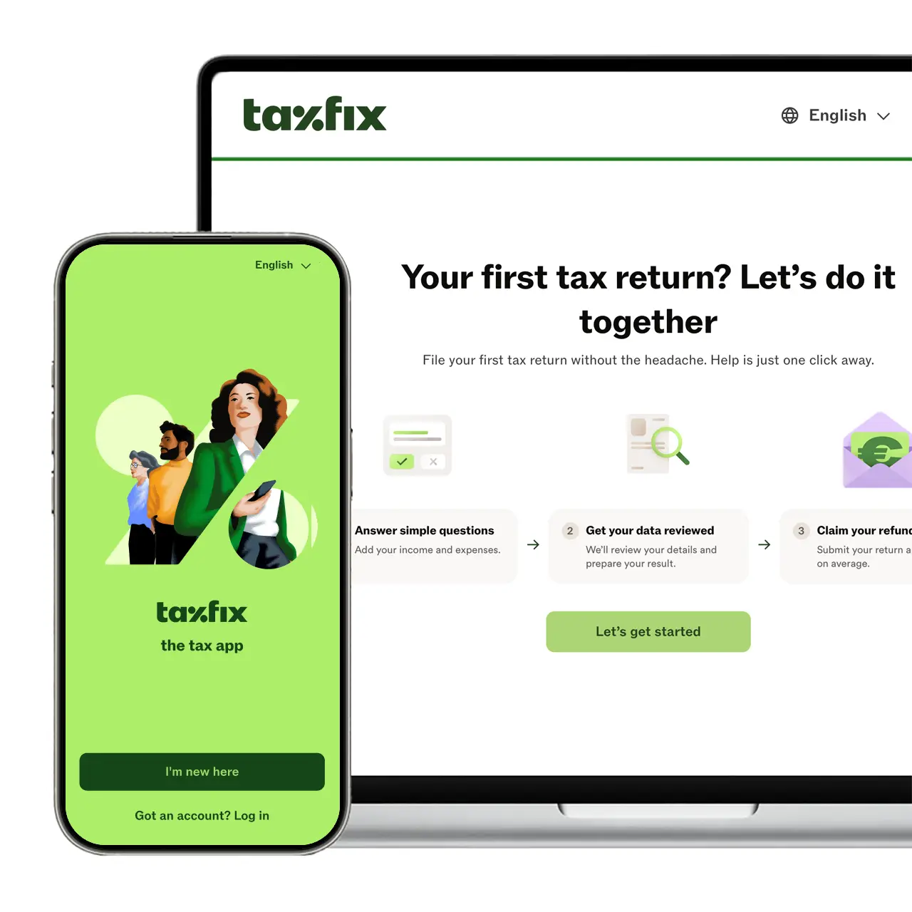 Taxfix is available in different platforms