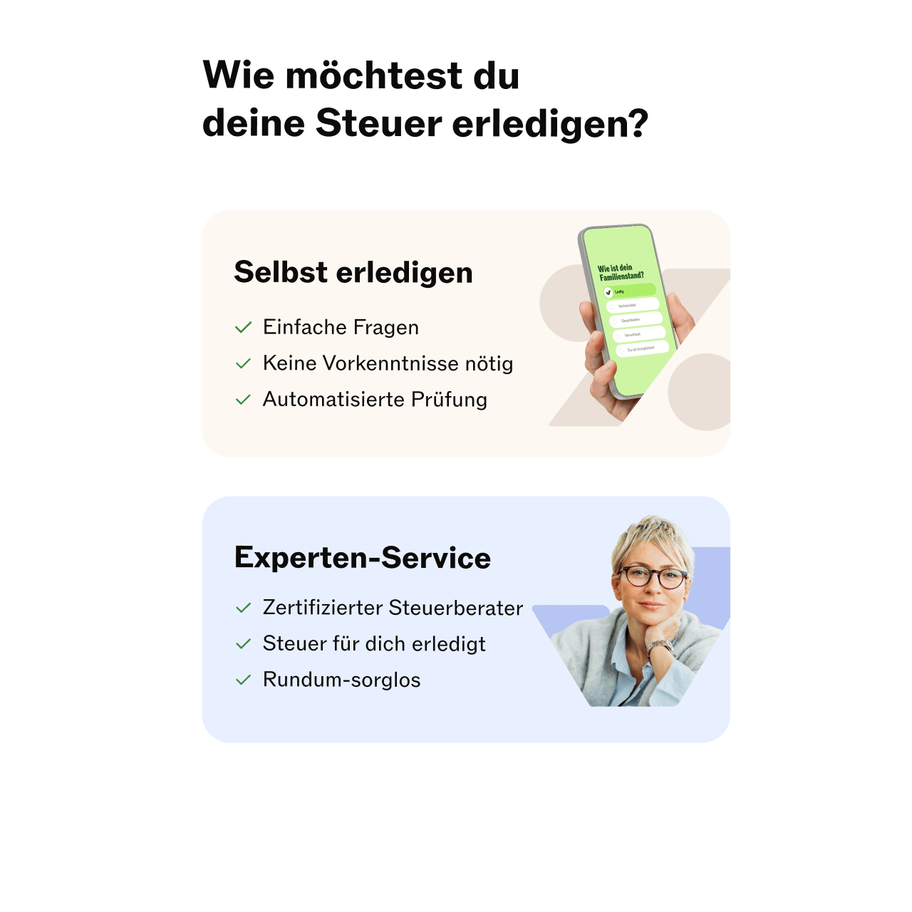 So funktioniert die TaxfixApp Taxfix