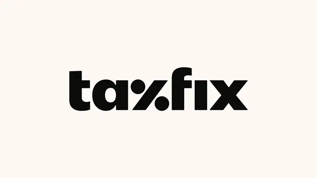 Taxfix Logo, heller Hintergrund