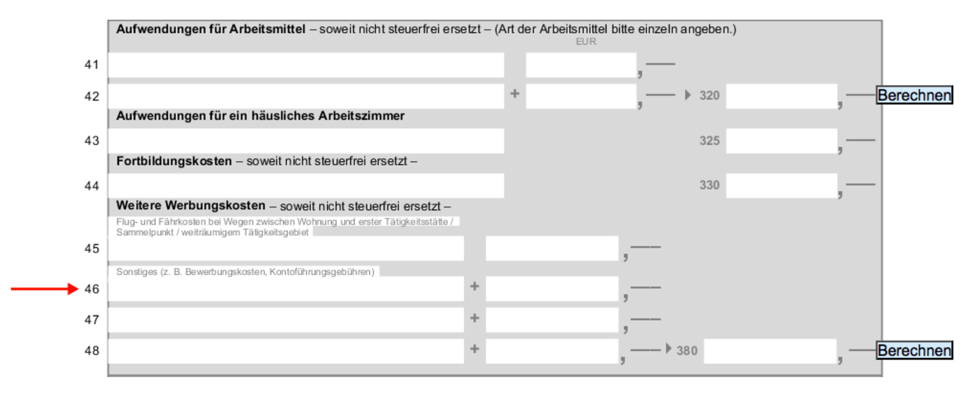 Arbeitskleidung_eintragen