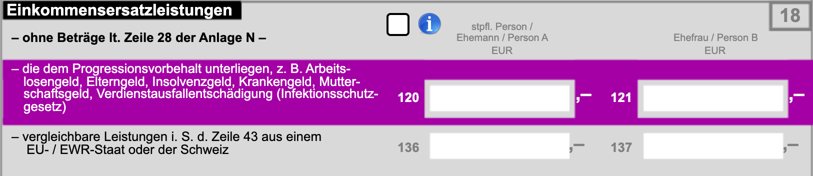 Arbeitslosengeld-und-andere-Einkommensersatzleistungen-in-Steuererklärung-2021-Formular-ESt-1-A