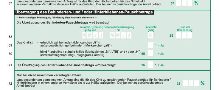 Übertragung-des-Behindertenpauschbetrags-ELSTER-Formular