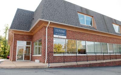 An exterior view of the UVA Health Workmed clinic